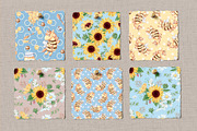 Big set of seamless patterns, a Pattern Graphic by Yuliya Art (Thumbnail 7 of 12)