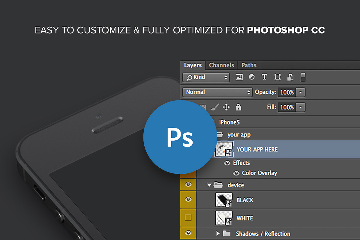 iPhone Template, a Templates & Theme by UI8 (Photo 6 of 6)