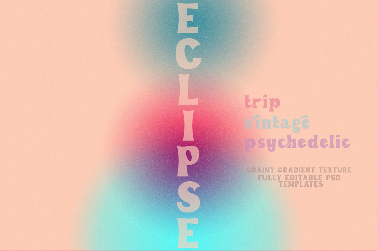 Grainy Gradient Texture PSD, a Texture Graphic by Vintage Digital Textures (Photo 8 of 9)