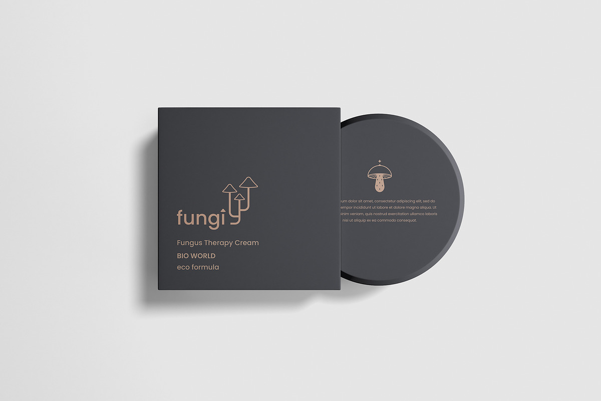 Mushroom logo design symbols, a Decorative Illustration by Noires (Photo 4 of 6)