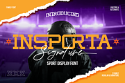 Insporta Signature, a Serif Font by Burntilldead (Thumbnail 1 of 12)
