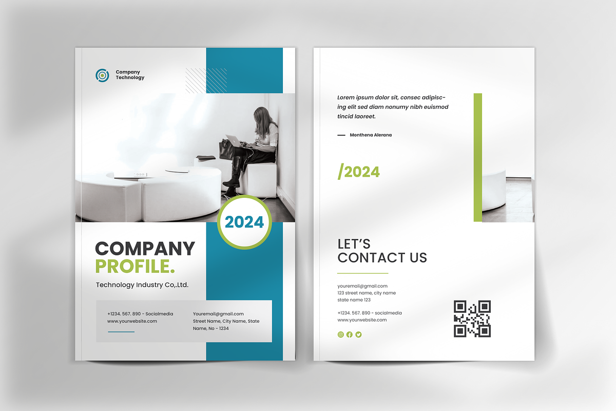 Business Company Profile, a Flyer Template by Annora Studio (Photo 4 of 4)