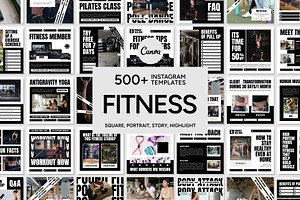 Fitness White Template