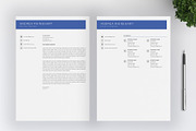 Clean Resume Template / 4 pages, a Resume Template by SalientResume (Thumbnail 5 of 5)