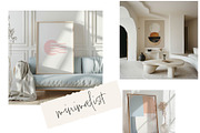BUNDLE Frame Mockups ISO DIN A ratio, a Household Mockup by MOAROShop (Thumbnail 8 of 9)