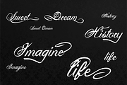Argha Font, a Script Font by pansustea (Thumbnail 5 of 5)