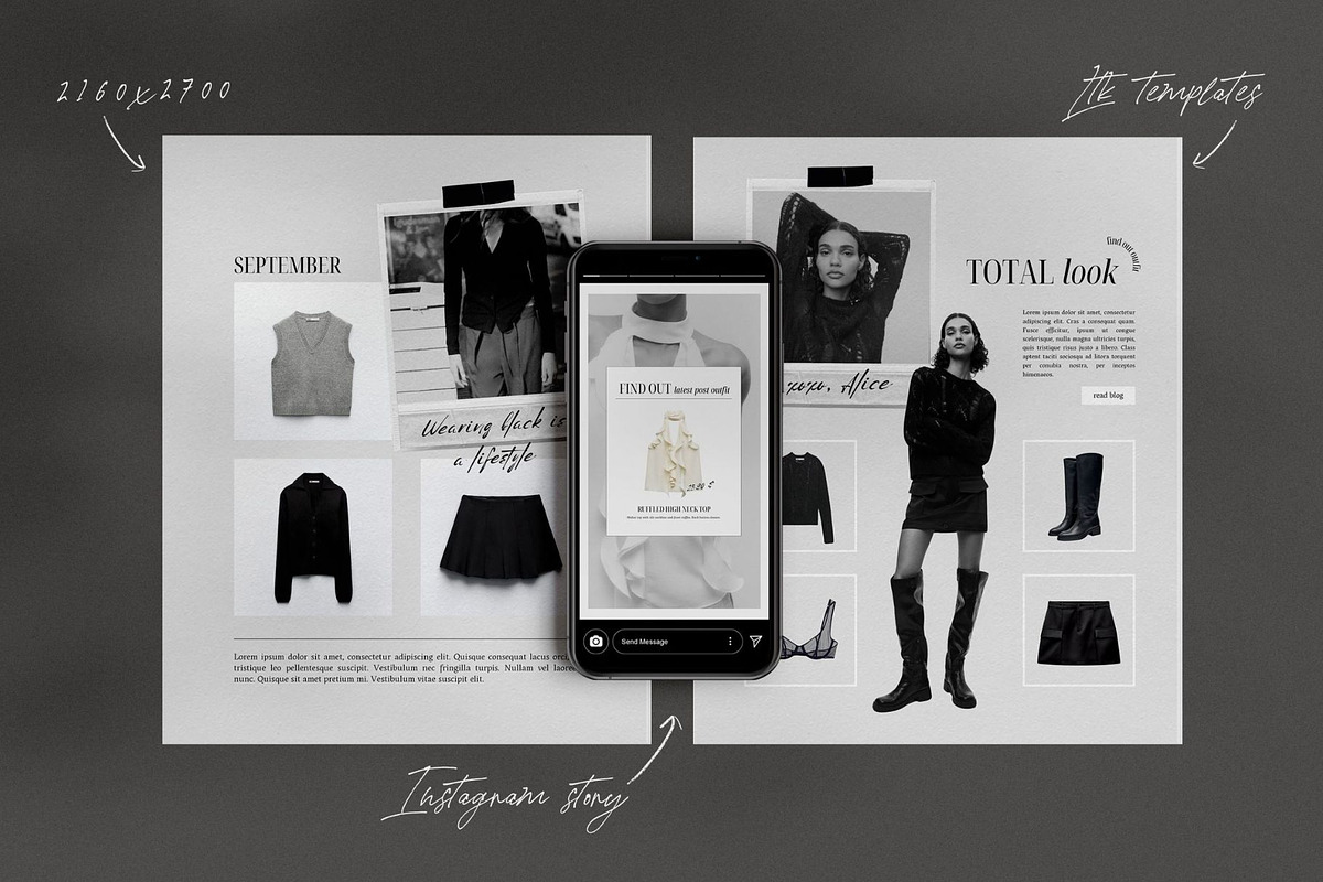 Canva 40 LTK Graphics Template, a Social Media Template by Amaré Creative (Photo 1 of 6)
