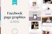 Eva Facebook Page Canva Template, a Templates & Theme by The Canva Template Shop (Thumbnail 1 of 5)