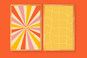 Retro Abstract Backgrounds, a Decorative Illustration by Creathub Studio (Thumbnail 5 of 5)