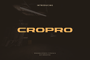 Cropro - Modern Sport Typeface, a Sans Serif Font by Letterna (Thumbnail 1 of 4)