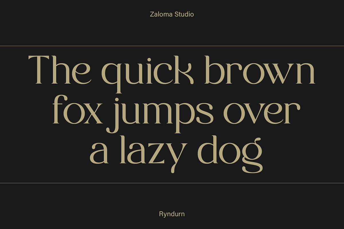 Ryndurn, a Serif Font by Zaloma Studio (Photo 15 of 20)