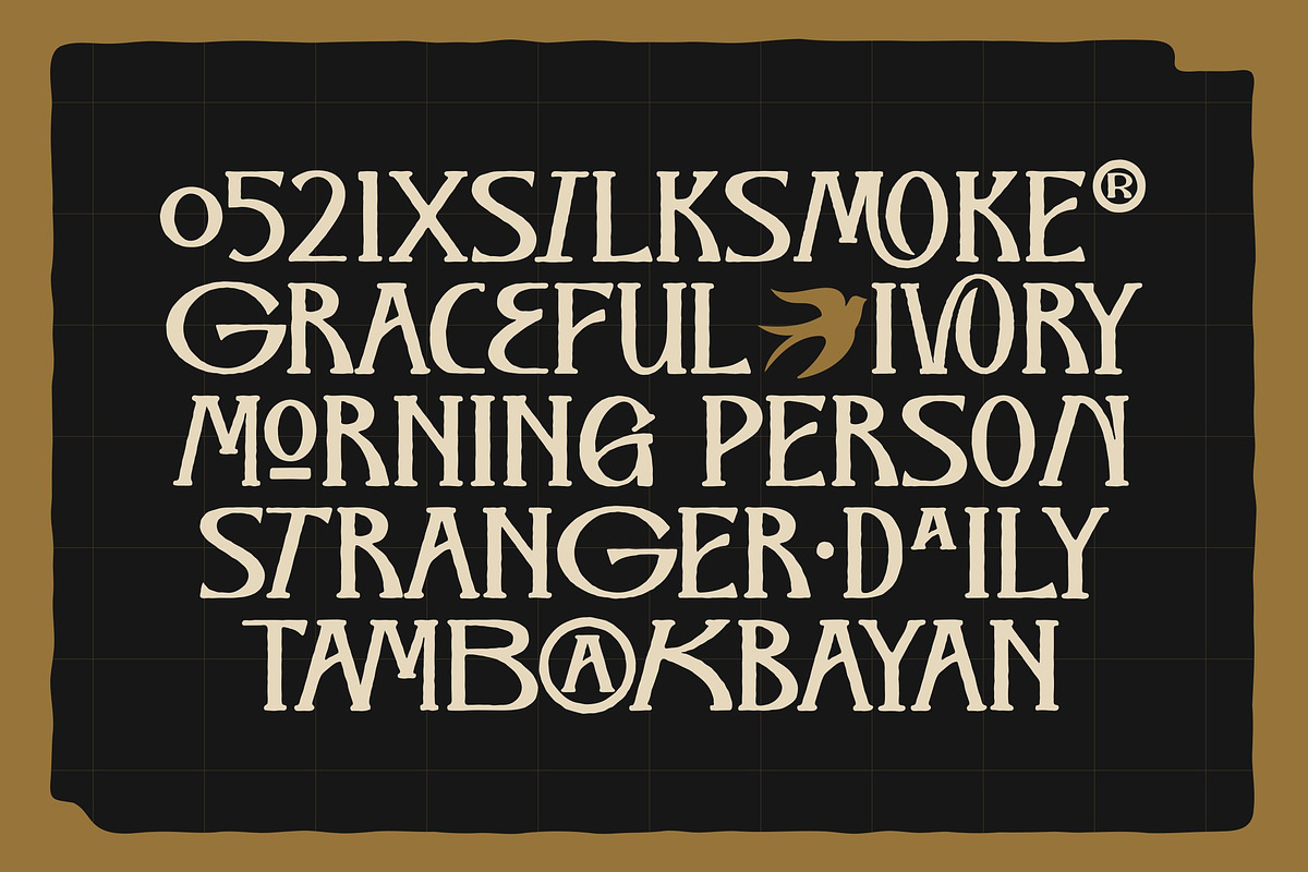 The Folk Moonlight - Display Serif, a Serif Font by ErgibiStudio (Photo 2 of 10)