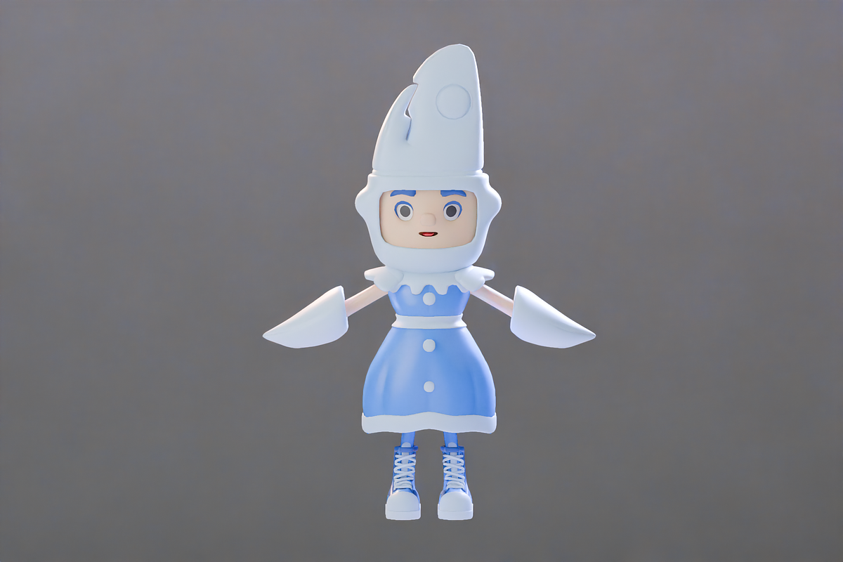 Water Monster 3D Character Pack, a Characters & Person 3D Model by Dudukbersama (Photo 10 of 11)