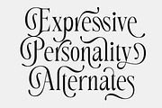 Morvella Stylish Serif, a Serif Font by Letterhend Studio (Thumbnail 3 of 12)