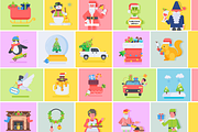 Animated Christmas Characters, a Duotone Icon by Prosymbols (Thumbnail 5 of 11)