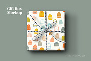 Gift Box Mockup, a Books & Magazine Mockup by Field Office (Thumbnail 2 of 3)