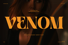 Venom Elegant Serif Font