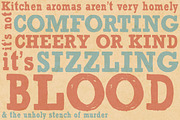 Brush Serif -Hugo *HAND PAINTED*, a Serif Font by Ed J Brown (Thumbnail 2 of 4)