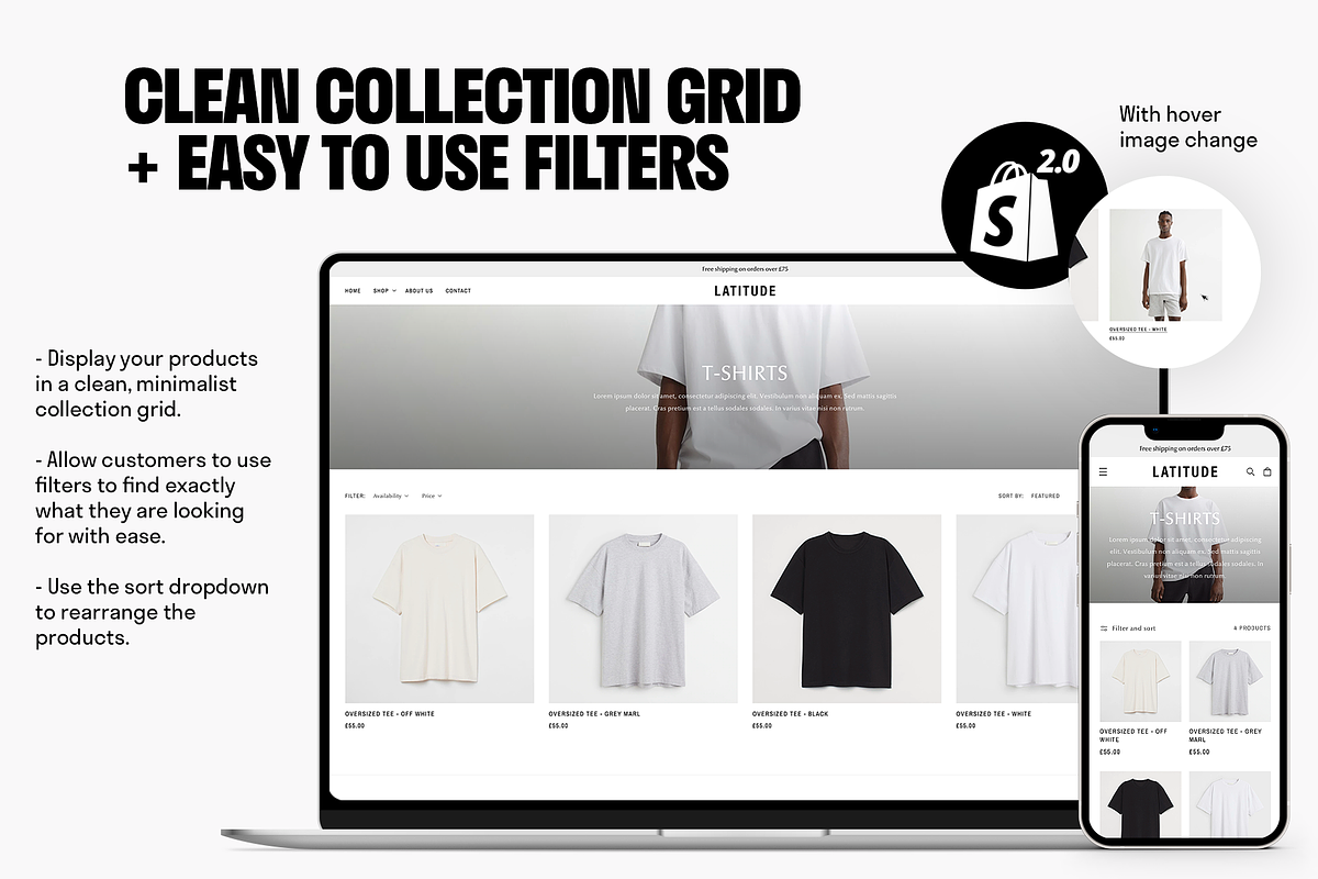Shopify Theme | Luxury Streetwear, a Templates & Theme by Ollie's Designs (Photo 3 of 10)
