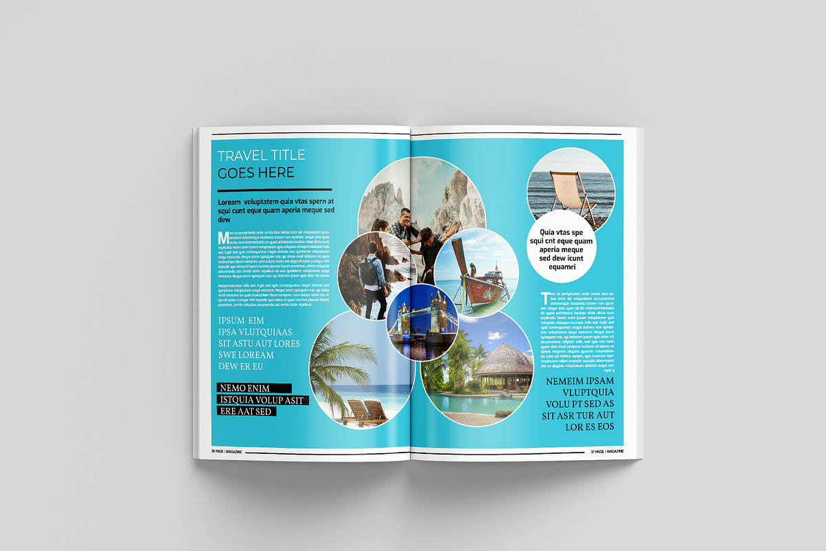 Multipurpose Magazine Template, a Magazine Template by Template Shop (Photo 20 of 23)