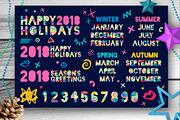2018 New Year Christmas Bundle, an Object Graphic by Iraida_Bearlala (Thumbnail 5 of 7)
