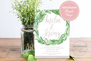 SET of 2 Rustic 5x7 Card Mockups, a Print Template by MockUpHeaven (Thumbnail 3 of 4)