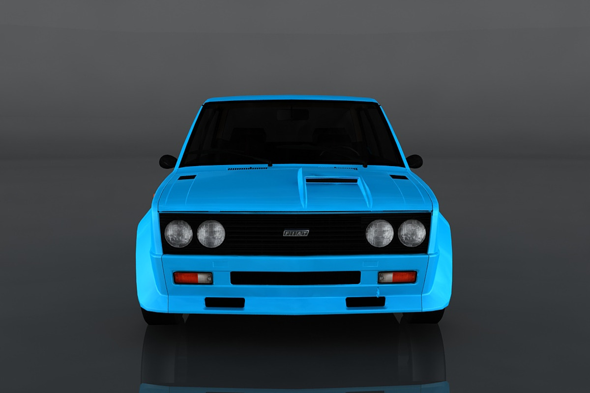 FIAT 131 Abarth Rally Stradale, a Cars & Vehicle 3D Model by valtriiu (Photo 2 of 12)