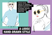 Fashion Portrait Illustrations, a Healthcare Illustration by Wingsart Studio (Thumbnail 4 of 6)