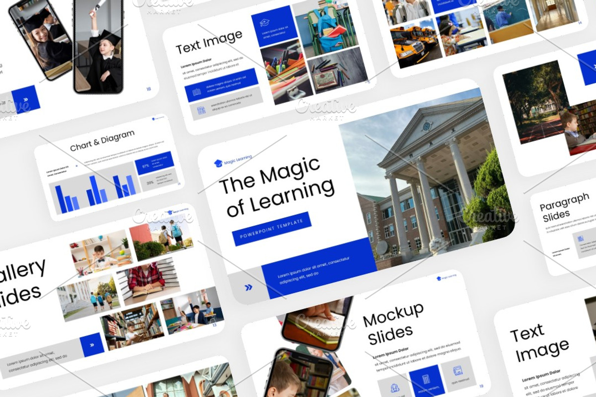 Magic Learning Presentation, a Presentation Template by Interpitch (Photo 1 of 8)