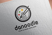 Noodle Logo Template, a Branding & Logo Template by salmon.black (Thumbnail 1 of 4)