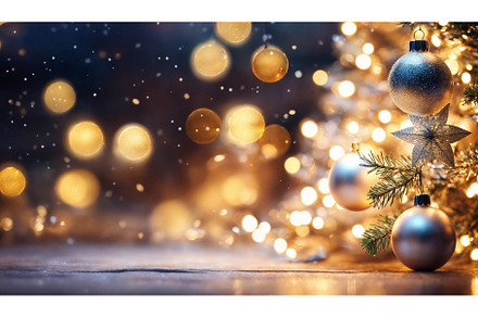beautiful christmas shiny decor