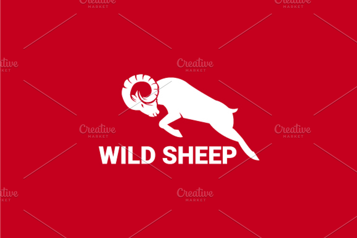 Sheep Logo, a Branding & Logo Template by Ben Naveed