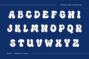 Baiky Retro - Branding Logo Font, a Sans Serif Font by Nirmana Visual (Thumbnail 2 of 9)