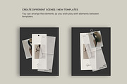 Aesthetic Paper Mockup IG templates, a Social Media Template by Studio Suvelle (Thumbnail 5 of 9)