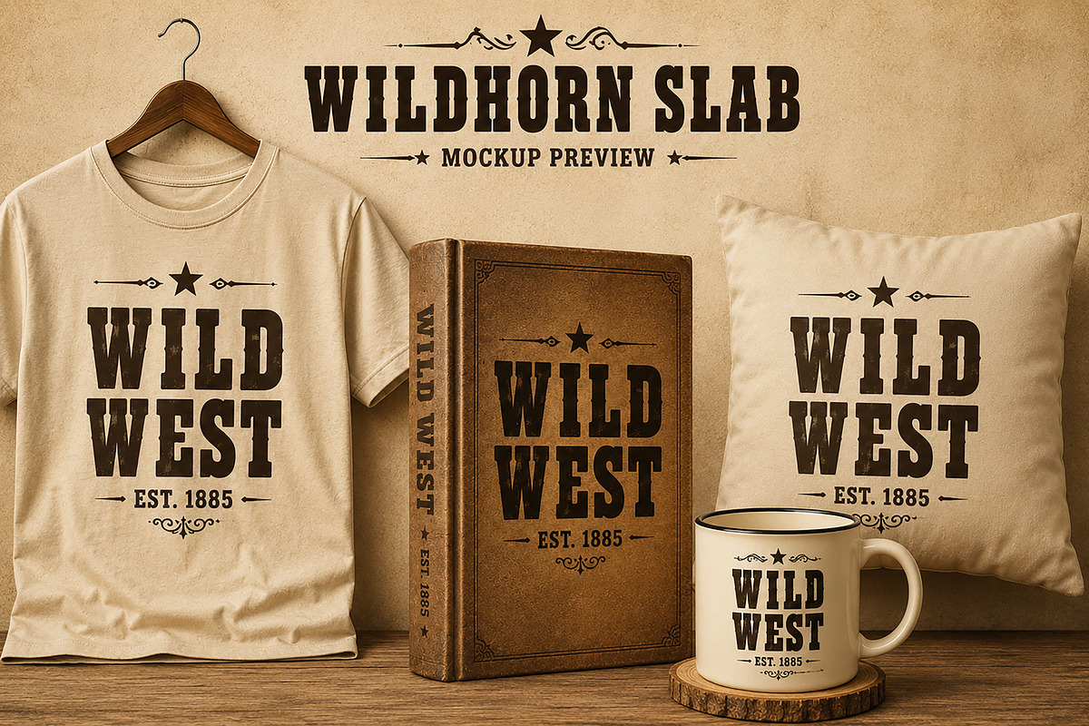 Wildhorn Slab, a Slab Serif Font by Wow Magic (Photo 8 of 8)