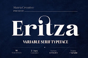 Eritza, a Font by Matra Creative (Thumbnail 1 of 14)