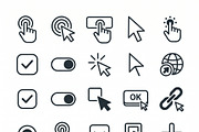 39 Vector Digital SEO Icon Pack, an Outline Icon by adenpinkstore (Thumbnail 4 of 10)