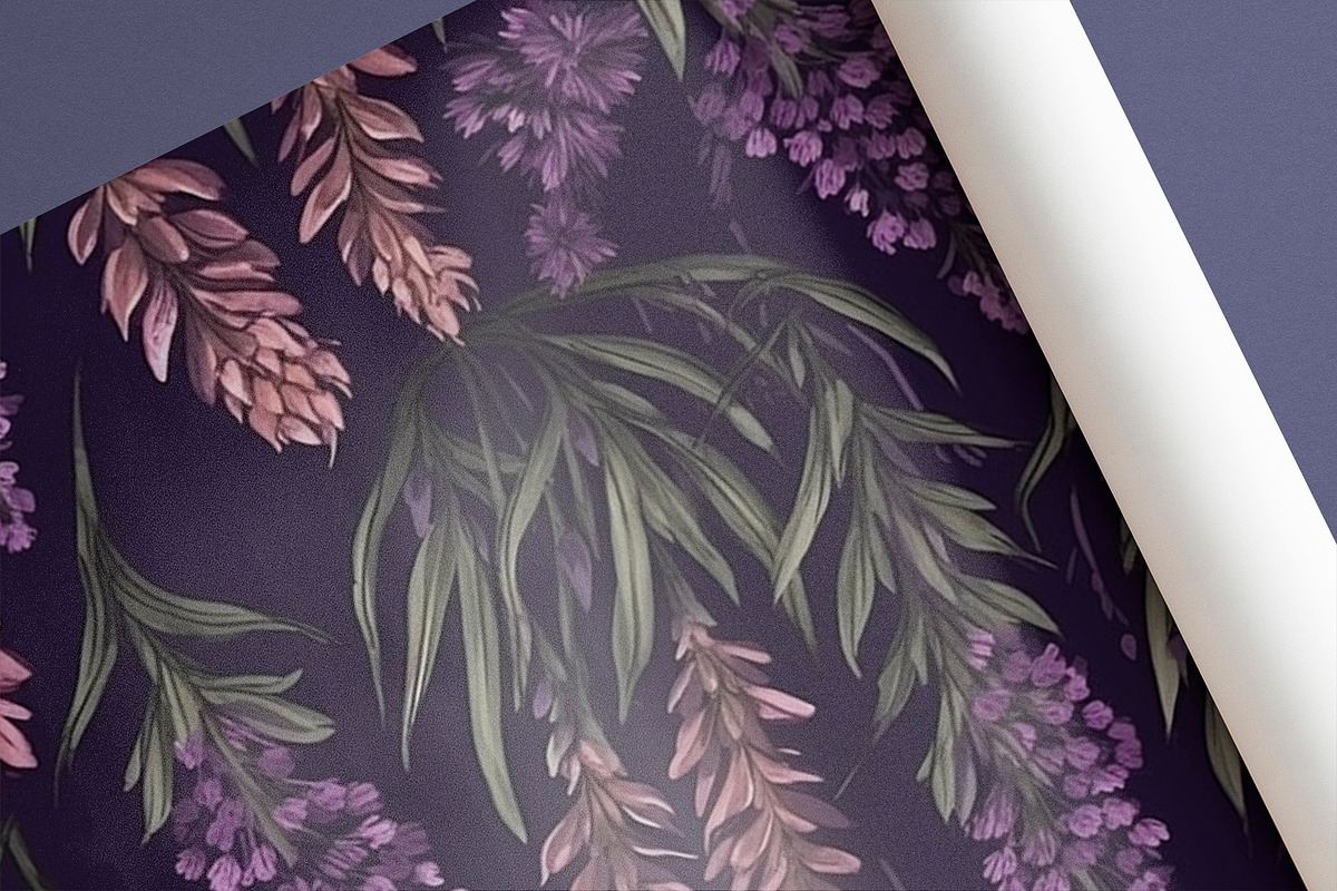 Lavender - Seamless Purple Flowers, a Pattern Graphic by Pixel Perfect Patterns (Photo 5 of 8)