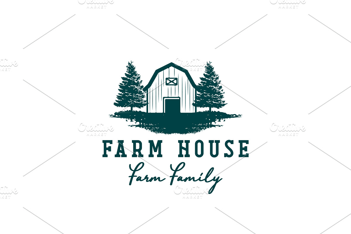Vintage Classic Barn Logo Design, a Branding & Logo Template by AlvinStd
