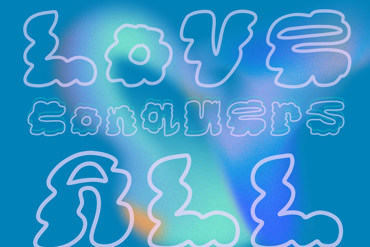 Puffy Jacket a hand-drawn puffy font, a Handwritten Font by Eryn Rose Design (Photo 12 of 18)