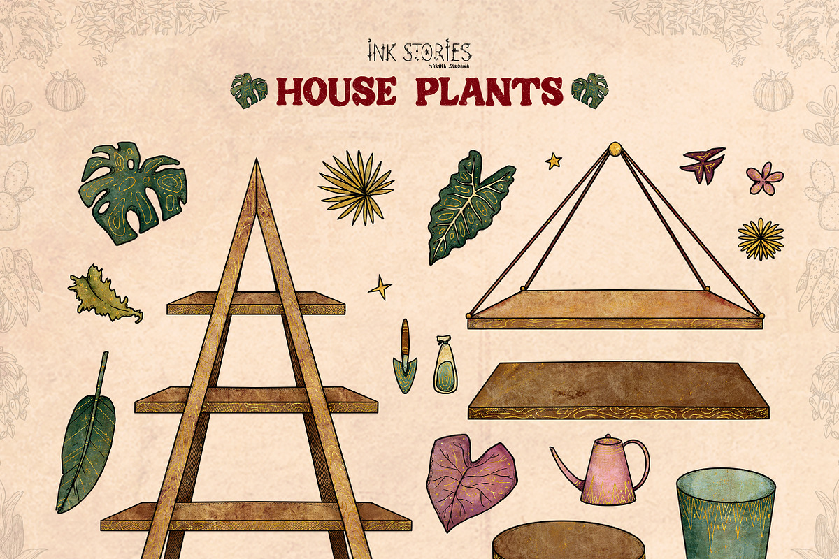 House Plants, an Object Illustration by Ink Stories (Photo 12 of 23)