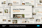 Beige Minimal Interior Design KEY, a Presentation Template by Neermana (Thumbnail 1 of 4)