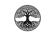 Tree of Life Circle SVG Bundle, an Illustration by Gfx_Store (Thumbnail 7 of 50)