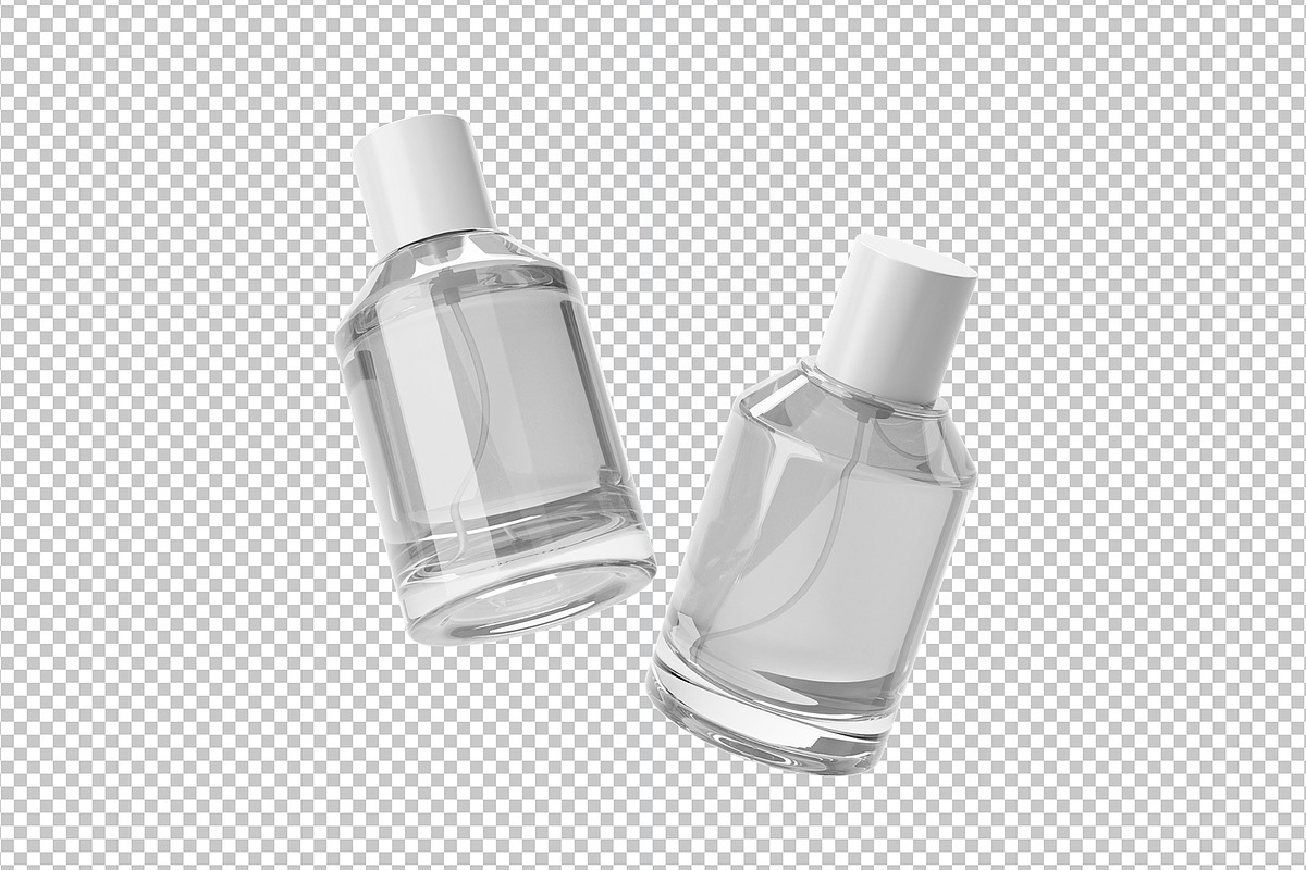 Perfume Bottle Mockup, a Cups & Container Mockup by Akebareee (Photo 2 of 3)