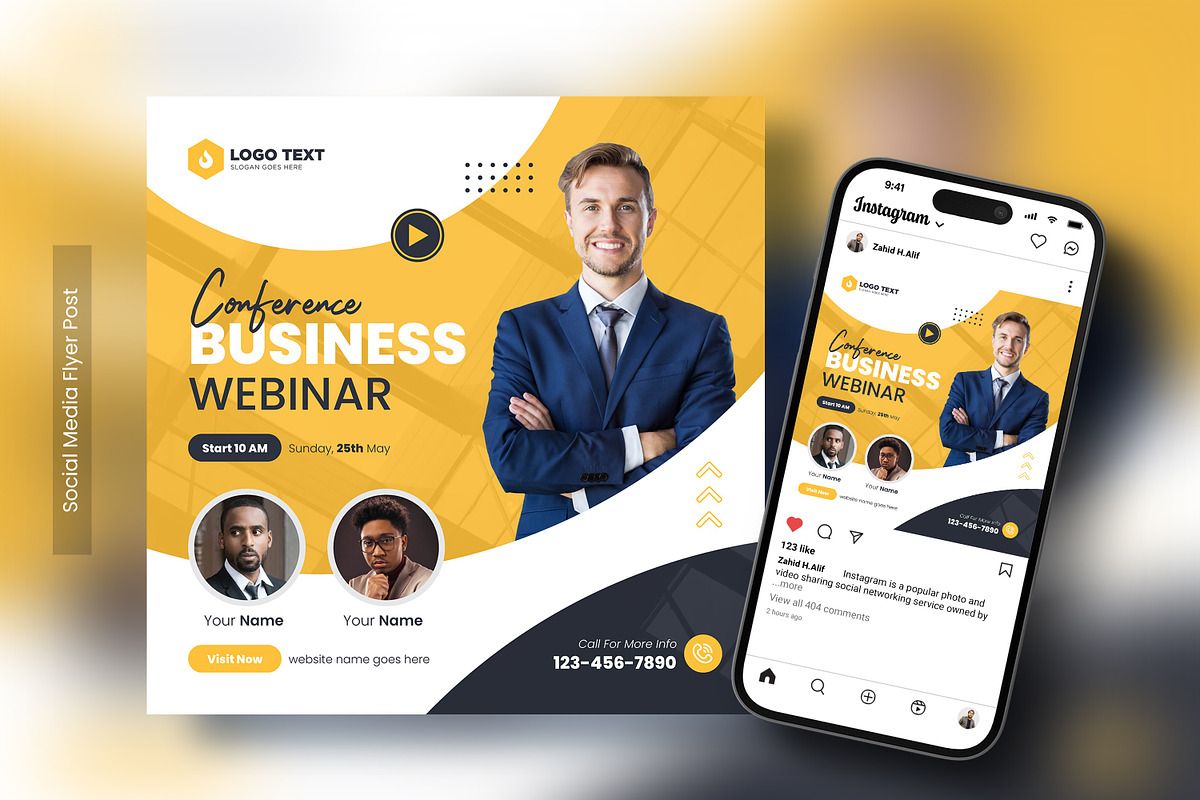 Social Media Flyer Post Template preview 2