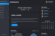 Bootstrap 4 Admin Dashboard Template, a Bootstrap Template by Medialoot (Thumbnail 9 of 10)