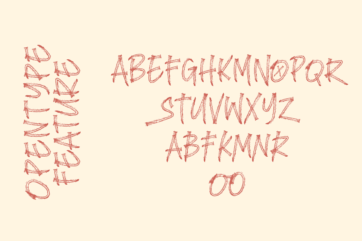 Youth Today - Textured Brush Fonts, a Sans Serif Font by Crump Hand (Photo 7 of 7)