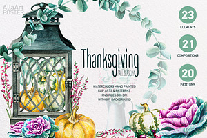 Thanksgiving Clipart. Fall Season