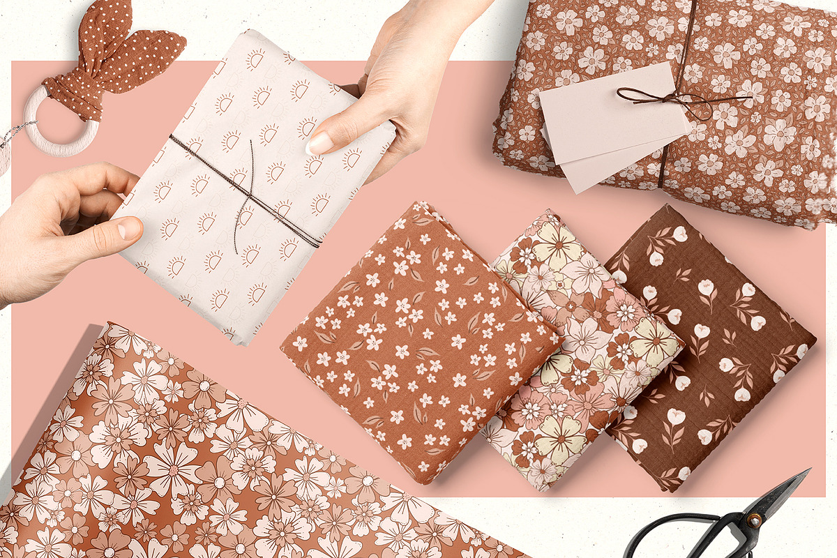 Autumn Haze - Collection of Patterns, a Pattern Graphic by Cuteanny Design (Photo 7 of 11)