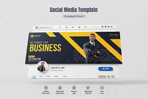 Social Media Facebook Cover Banner, a Social Media Template by zahidhossainalif
